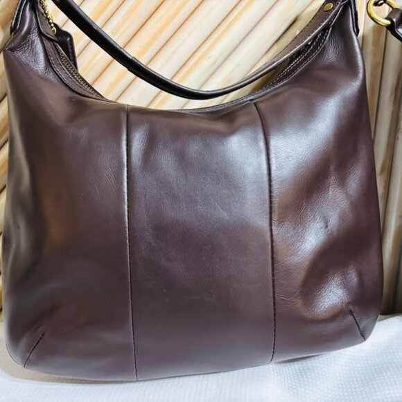 New Vintage COACH Kristin Woven Leather Hobo Bag E1269-19314 with Dust Bag - Picture 2 of 8